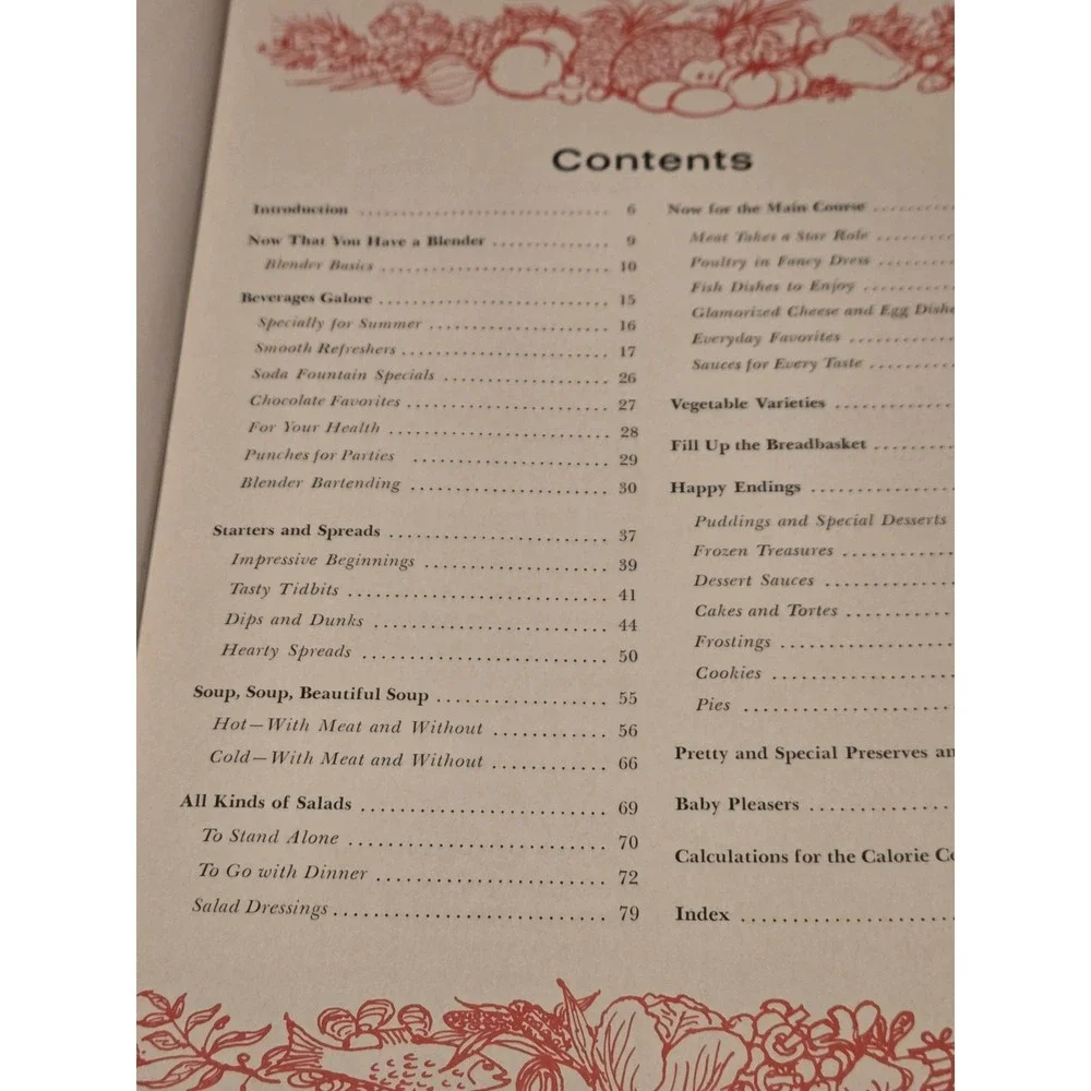 Hamilton Beach The Blender Way to Better Cooking 1965 First Edition Retro Recipe